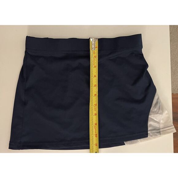 Cheerleading Skirt Girl’s Medium Augusta Sportswear Cheerflex Blue Silver UEC - Picture 10 of 10